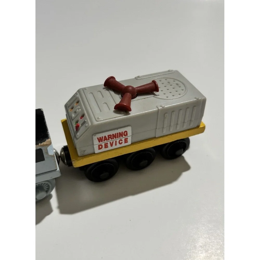 2 Lot Thomas & Friends Wooden Railway Train Tank Engine - Fog Horn Car + Spencer